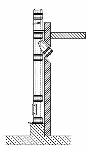 Aufbau mit Grundplatte für Sockelmontage